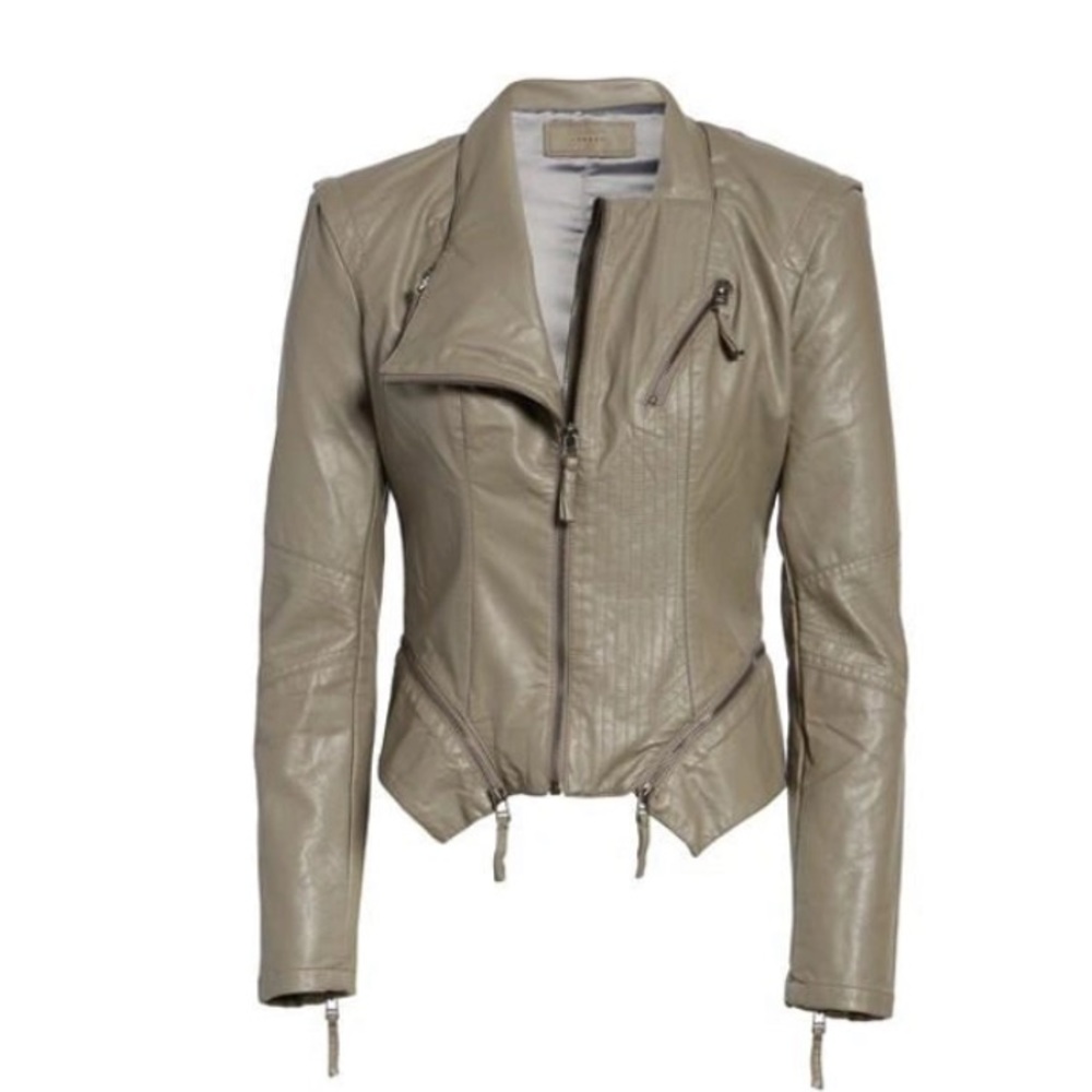 NWOT Blank NYC Faux Leather Biker jacket